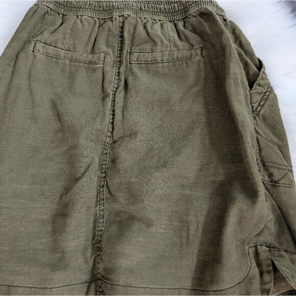 Pilcro Pilcro Lea Utility Mini Green Skater Cargo Skirt Knee-Length Casual XS - Picture 7 of 9